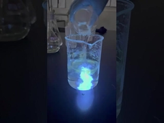 Luminol luminescence experiment
